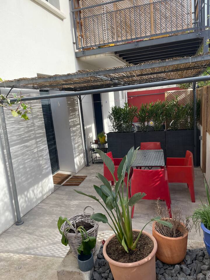 Charmant Studio Centre Ville Parking Gratuit Clim - Sète