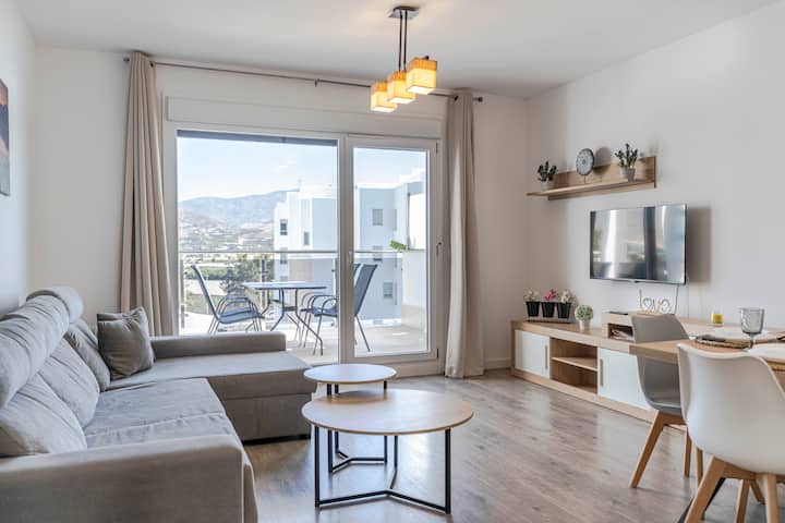 Aguacate Piscine & Vue Montagne - Motril