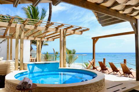 A Private Villa: Your Beachfront Oasis Villa