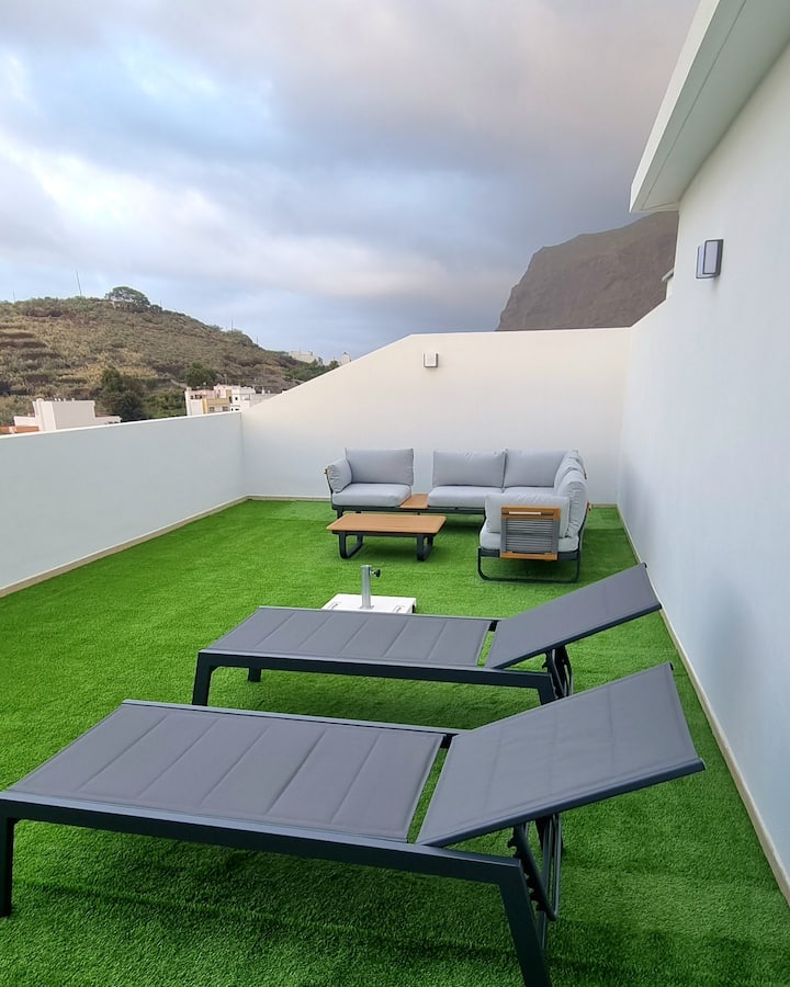 Neues Studio Mit Großer Terrasse - Los Silos