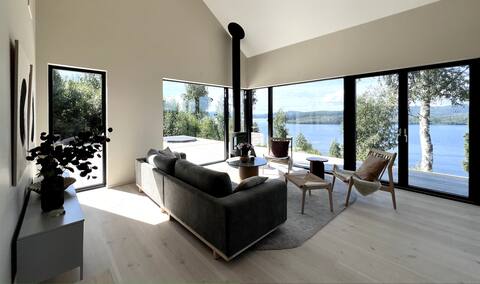 Newly-built house with sauna and magnificent view