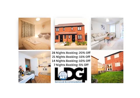 Peaceful Lawley Home with Parking, Garden, Wi-Fi