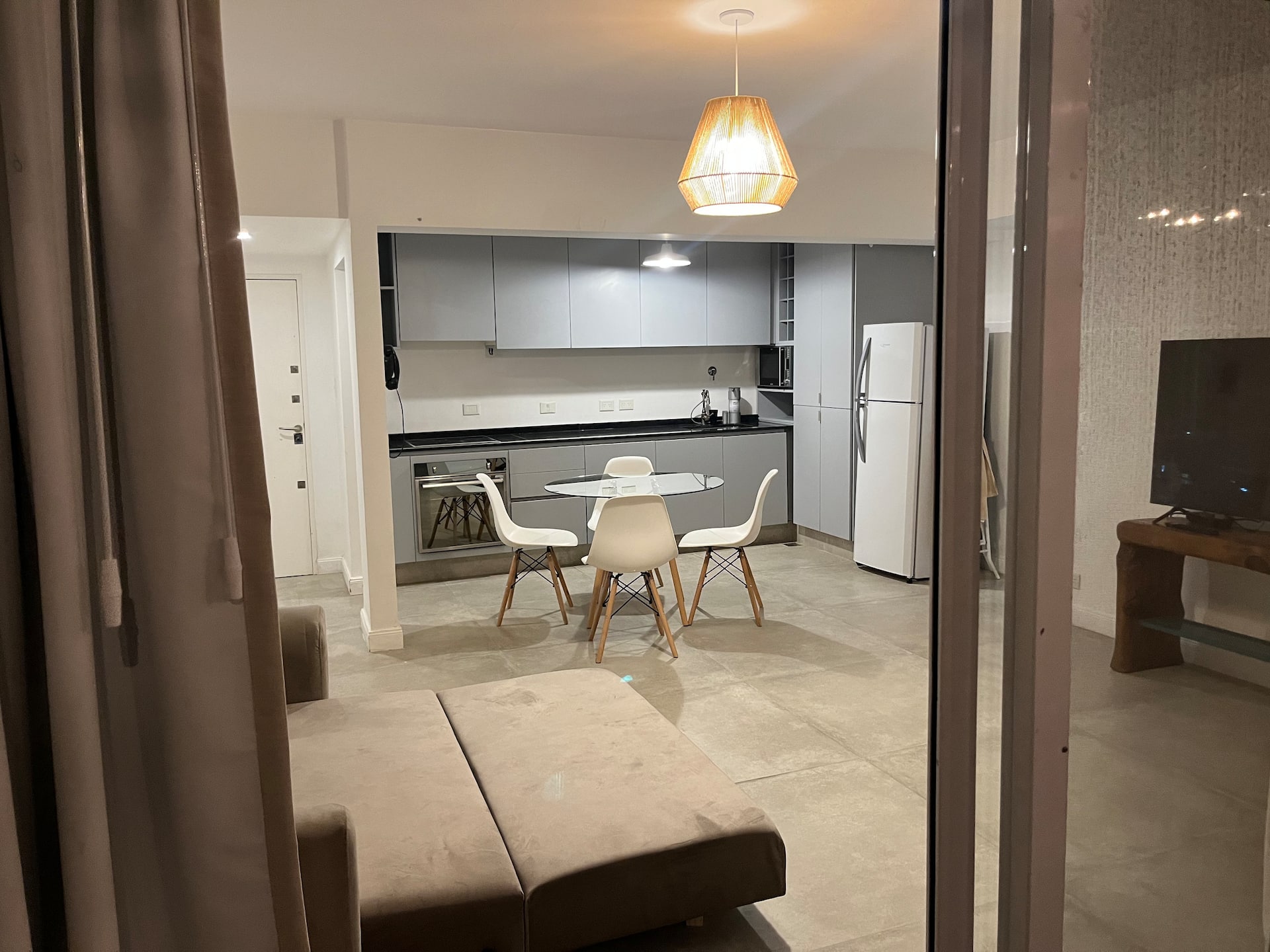 Apartamento de 1 quarto com ampla varanda em Belgrano