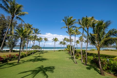 Oceanfront Dolphin House Hanalei