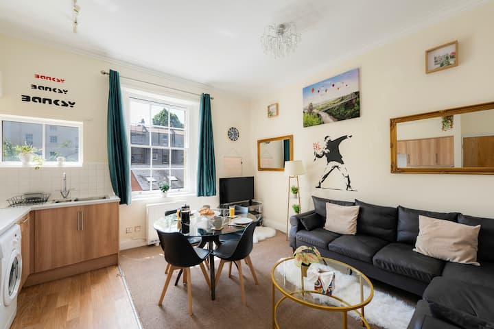 Str8bs8 Clifton Georgian Flat, Parking & Garden - Clifton
