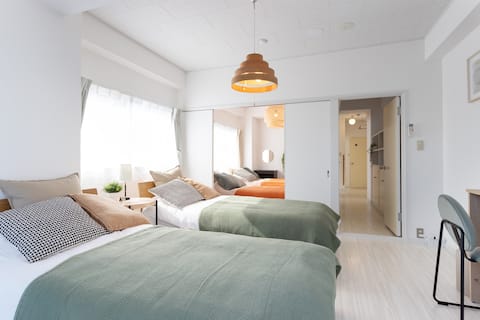 4 room apt near Kamata Onsen｜Projector&WIFI