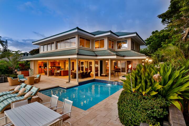 Luxury Oceanfront•Pool•AC•PizzaOven • Sunset Beach gallery image 2