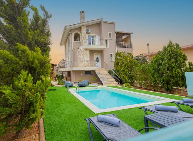 Gournes Mare Luxury Villa with private pool