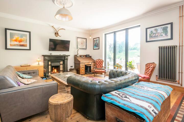 Villa With Sauna, Views And Large Garden - St Agnes