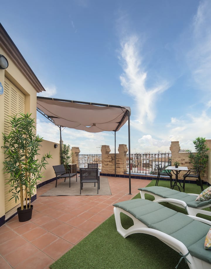 Exclusive Triplex With Private Terrace In Center - 塞維利亞