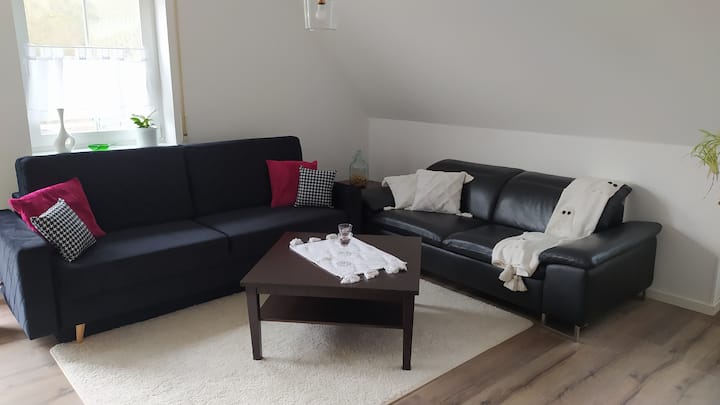 Sebule iliyo na kitanda cha sofa mita 2 x 1.40 