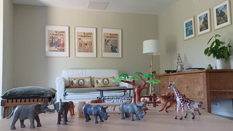 Top Airbnb: At the foot of the castle, 8 minutes from the zoo. Private parking. à Saint Aignan