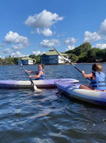 Family Unit: Winter Beach Holiday + Resort Access