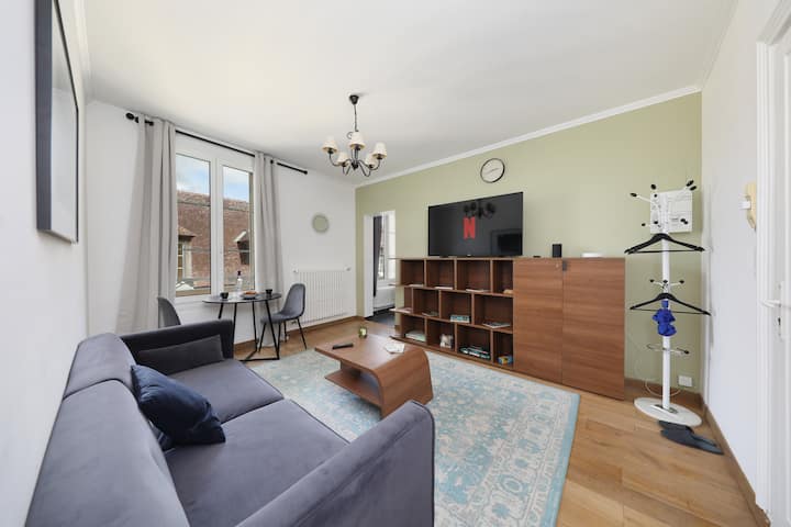 Bel Appartement Dans Le Centre (2min Du Palais) - Thourotte
