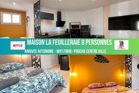 Maison La Feuilleraie 8 personnes-standingappart