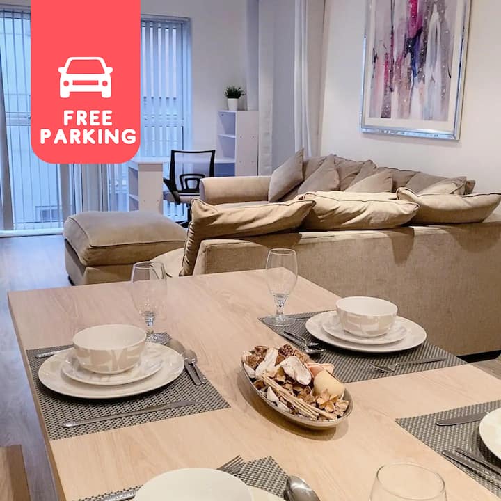 Cosy Flat - 5 Mins Walk -> City Centre & Ao Arena - Piccadilly Station - Manchester