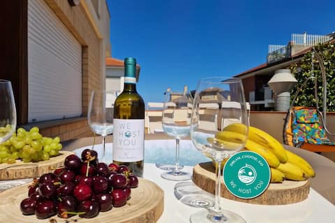 [12 posti] Wi-Fi A/C Free parking Jacuzzi