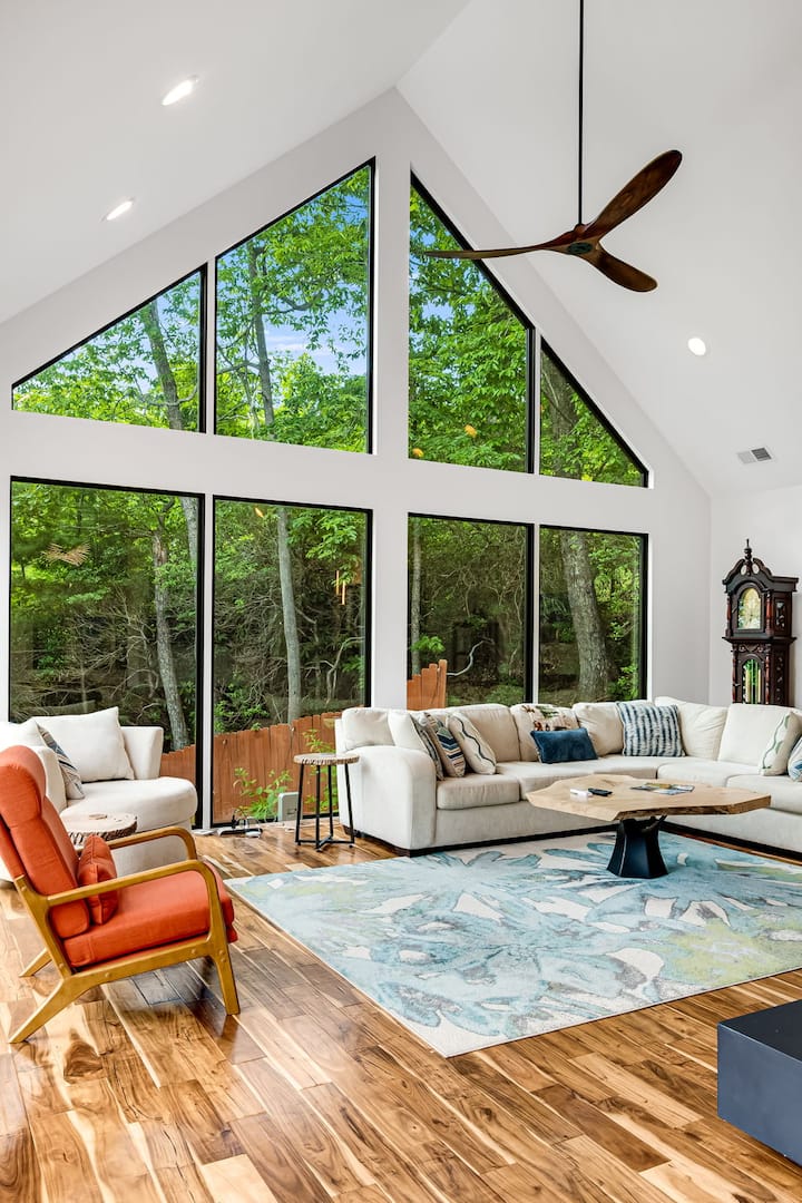 Modern Luxury•mountain Views•hot Tub•fire Pit•pets - North Carolina