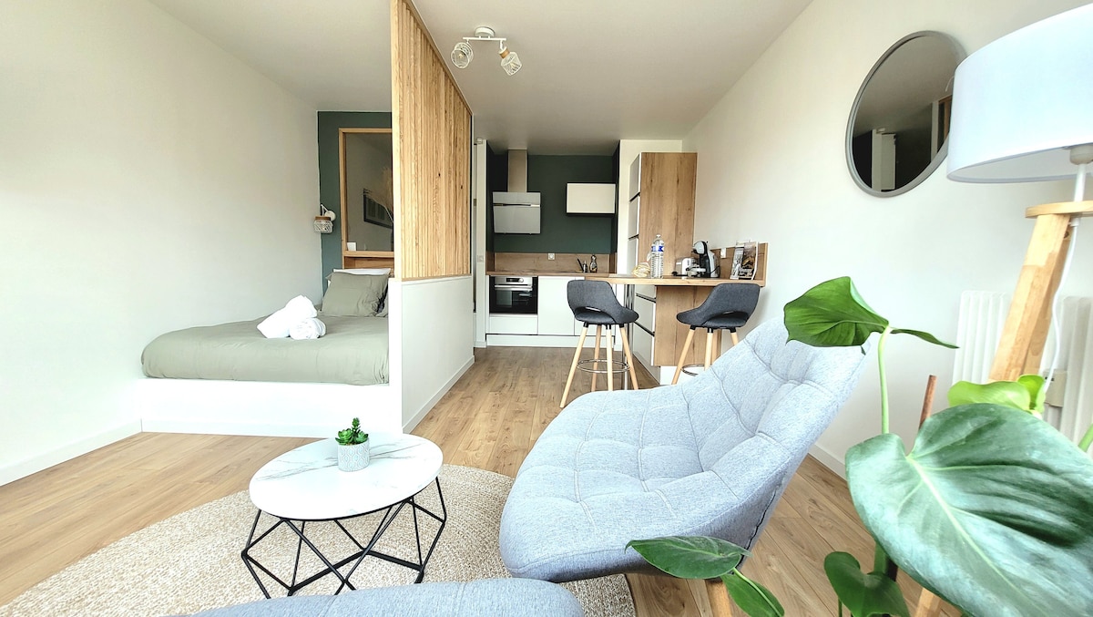 Top performing Airbnb: Cozy Studio in Le Touquet Paris Plage