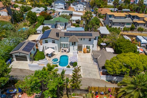 Seaside Splendor: Spacious Coastal Home with Pool
