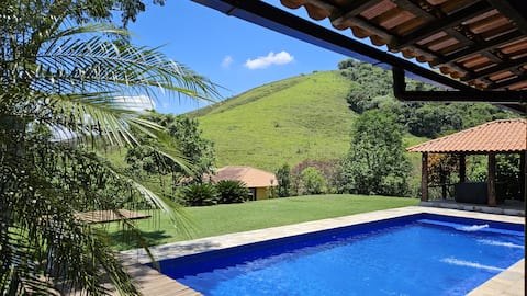 Chalet surrounded by nature