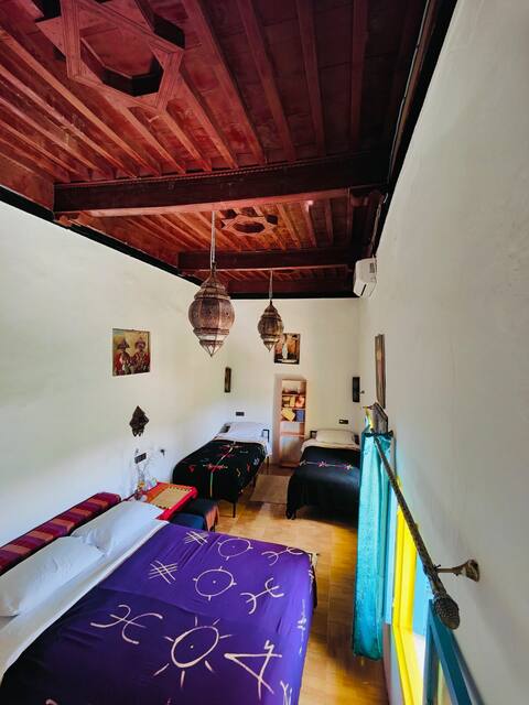 (2) Family room with private bathroom