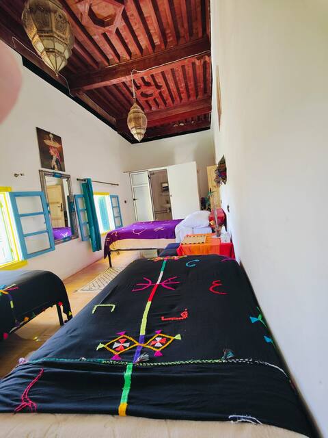 Guest house back to calm