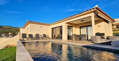 Casa Di A Lupa – House with pool and sea view