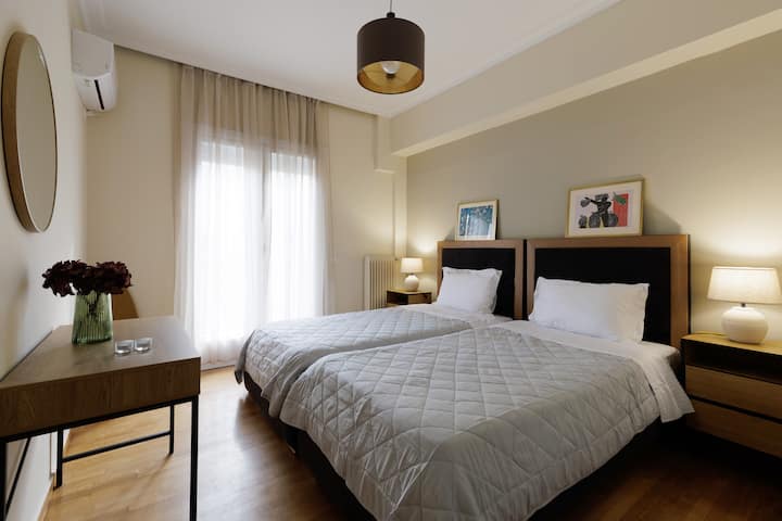 Საძინებელი 4 ორი 100 სმ საწოლით