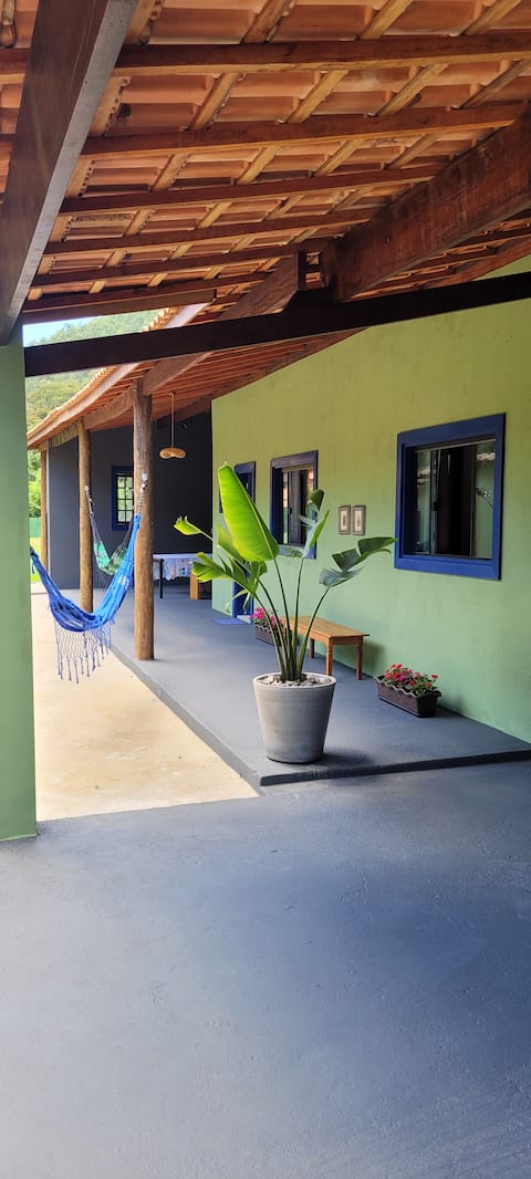 Top Airbnb: Wood-burning stove, heated pool and nature. em Joanópolis
