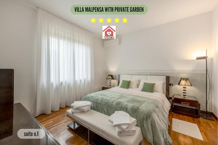 [Malpensa-milano] Villa Con Giardino, Wifi+netflix - Legnano