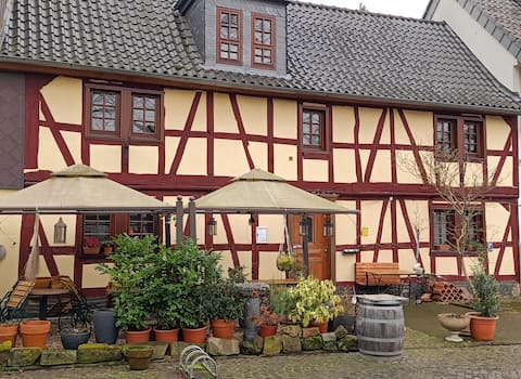 Half-timbered house near Cologne/Bonn, trade fair/airport