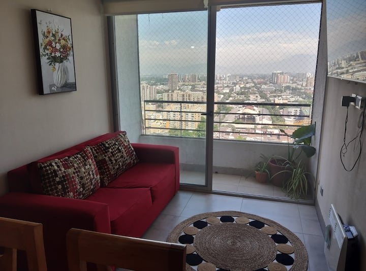 Apt 2 Dorm 2 Baños Estacionamien - 聖地牙哥