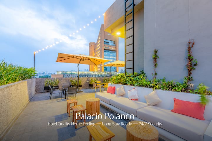Capitalia | Palacio Polanco 2BR Prime, Gym + Wifi