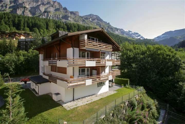 Séjour Alpin Moderne | Vue Superbe & Pistes De Ski - Leukerbad
