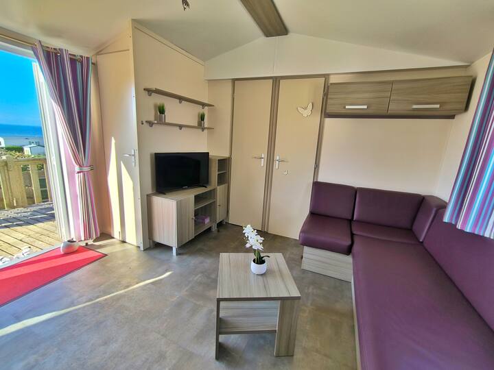 Mobile-home 6 Personnes Vue Mer, Avec Télévision - Le Portel