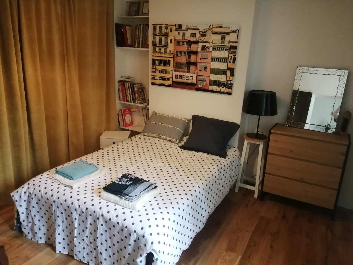 带双人床的客房