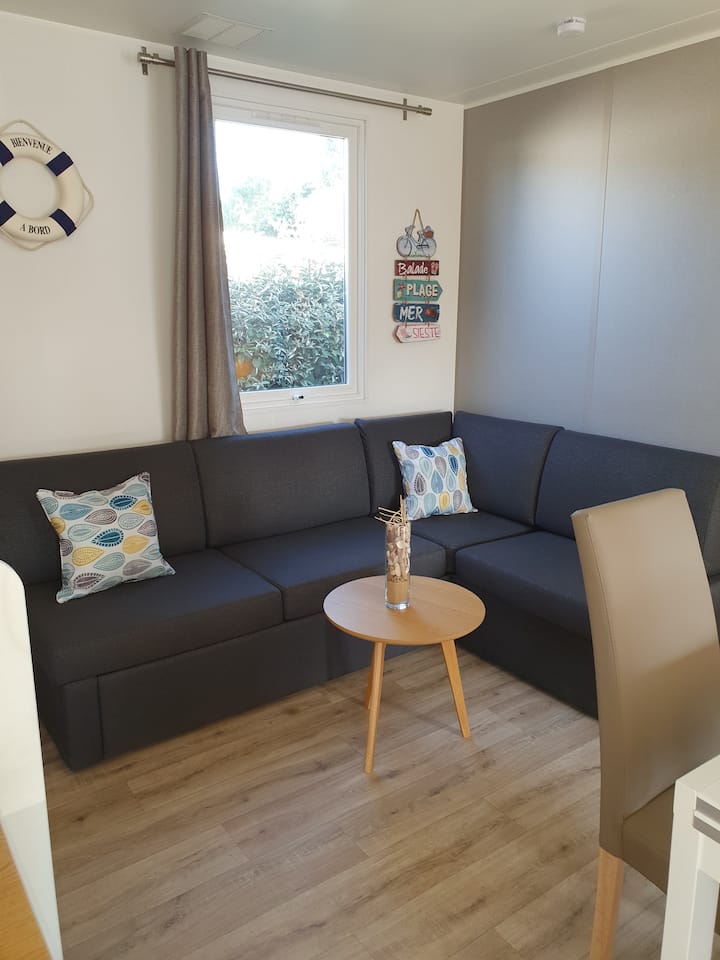 Mobilhome 3 Chambres 7 Personnesavec Spa (Elowil) - Saint-Jean-de-Monts