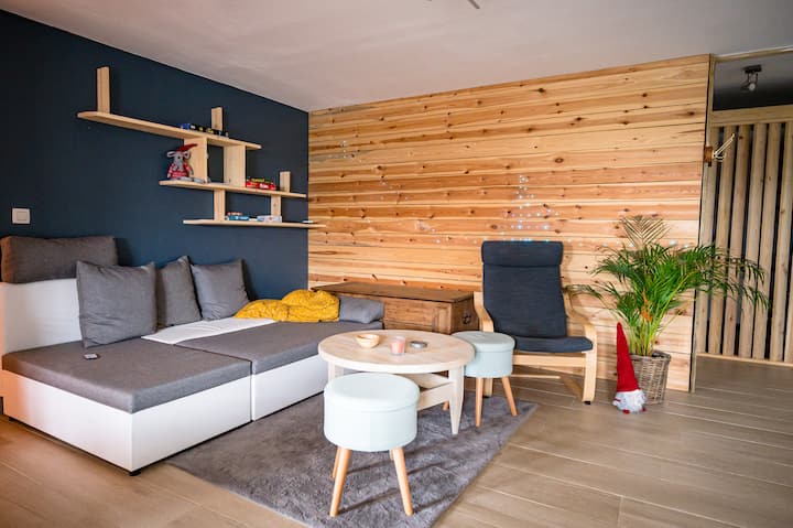 Appart 2/3 Spa Vip Du Pont Alsort - Froidchapelle