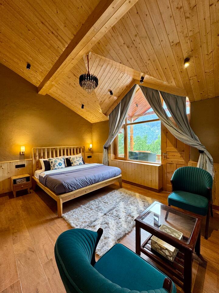 Dhoma e gjumit 1 me ballkon privat