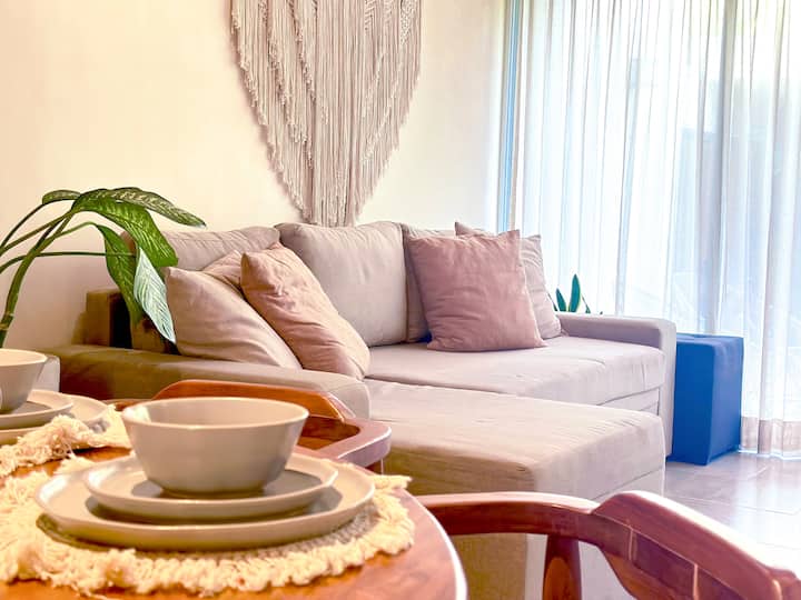 Modern & Spacious | Pool Access + Hammock Lounge - Tulum