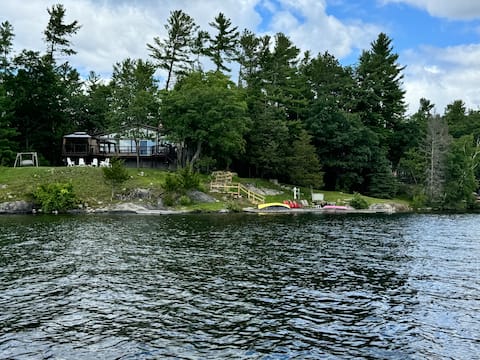 Serene Stoney Lake Sunlit Point