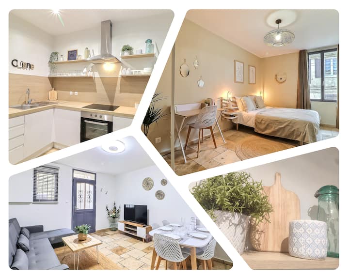 Le Logy-cosy / Apt 5 Pers / Clim. Wifi Cosy Garage - Saint-Gilles
