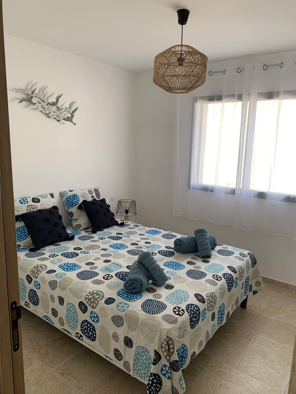 Chambre 2 — 1 lit queen size