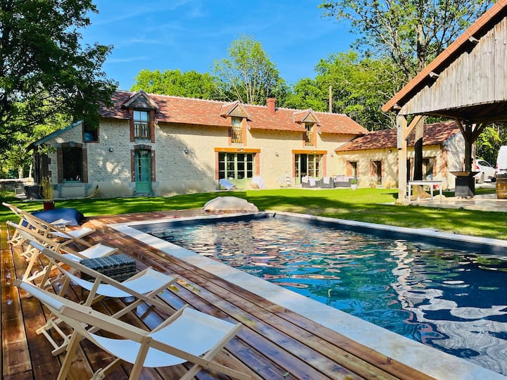 Gîte De Charme Avec Piscine En Forêt - Loiret 45 - Châtillon-sur-Loire