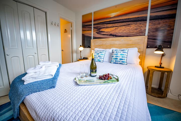 We are a family-friendly unit, but mom & dad deserve some time to relax and unwind