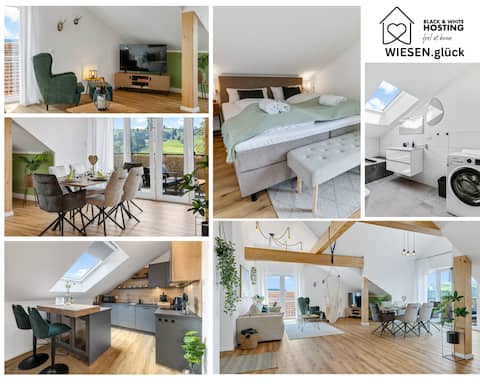 WIESENglück| Mountain View | Quiet & Central | 2 Bedrooms | 6 People