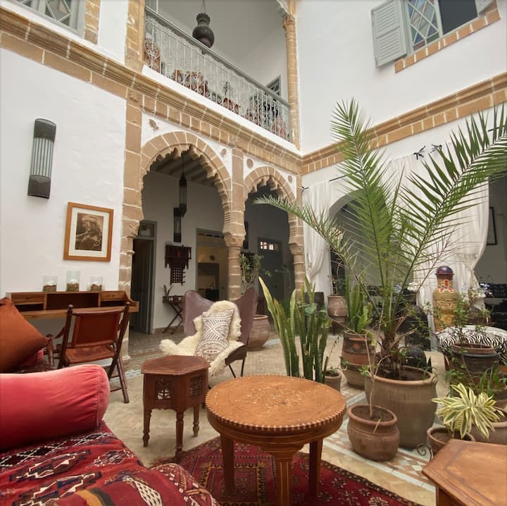 Riad Le Consulat – Breakfast & Charme, Skala & Vue - Essaouira