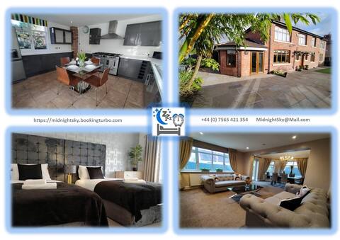Sirius House - sleeps 7, driveway, garden