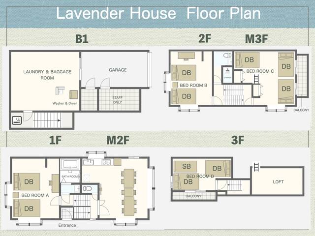 180㎡/5 min walk from sta./Lavender House gallery image 3